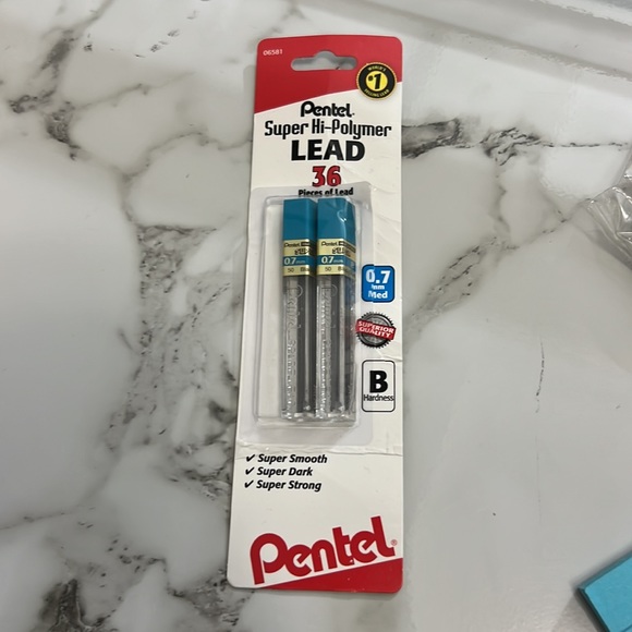 Back to school supplies | post it | notepad | lead pencil | pack of lead - Picture 5 of 7